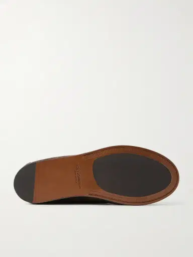 Dolce & Gabbana Crosta Suede Loafers - Men | Thumbnail 3