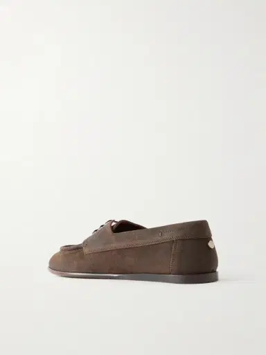 Dolce & Gabbana Crosta Suede Loafers - Men | Thumbnail 4