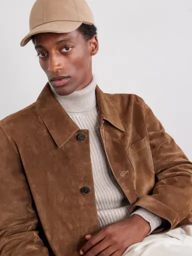 Canali Cotton-Blend Twill Baseball Cap - Men | Thumbnail 2