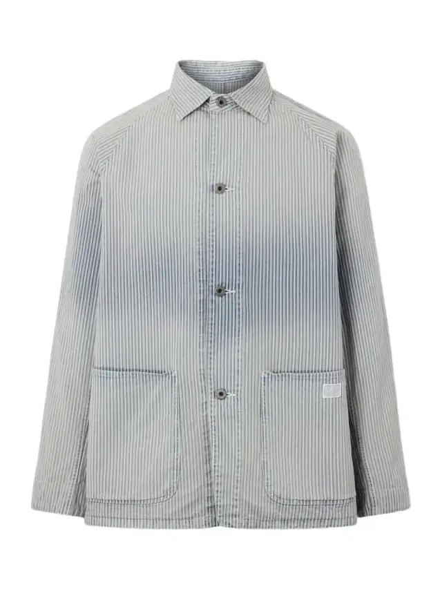 KAPITAL Liberty Striped Denim Overshirt - Men