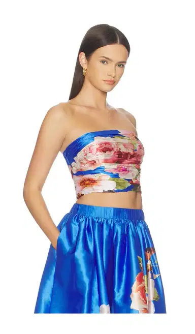 Hemant & Nandita Strapless Shoulder Top | Thumbnail 2