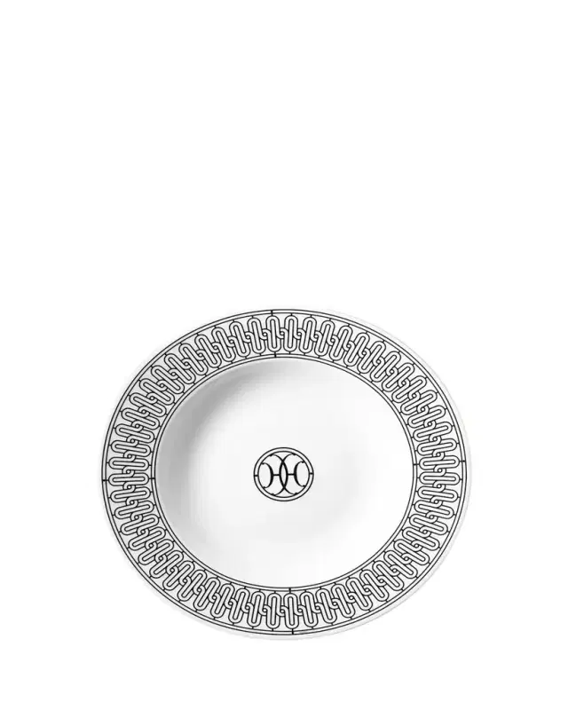 HERMÈS H Deco Soup Plate