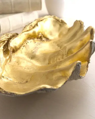 Regina Andrew Golden Shell Bowl | Thumbnail 1