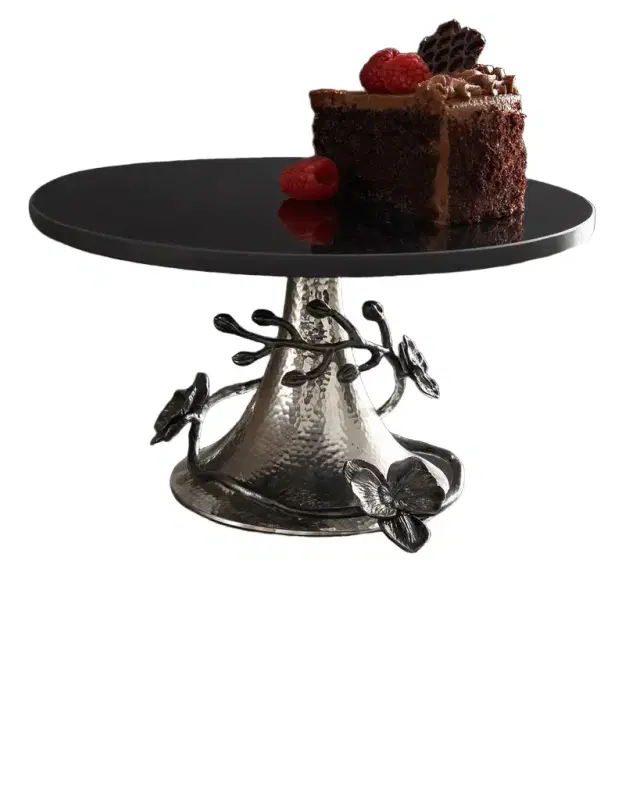 Michael Aram Black Orchid Cake Stand