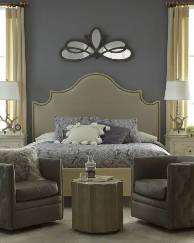 Regina Andrew Marilyn Faux Shagreen Scalloped Side Table | Thumbnail 3