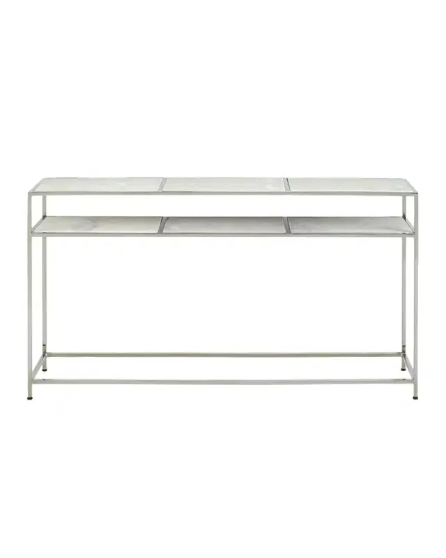 Regina Andrew Cici Etched Marble Console