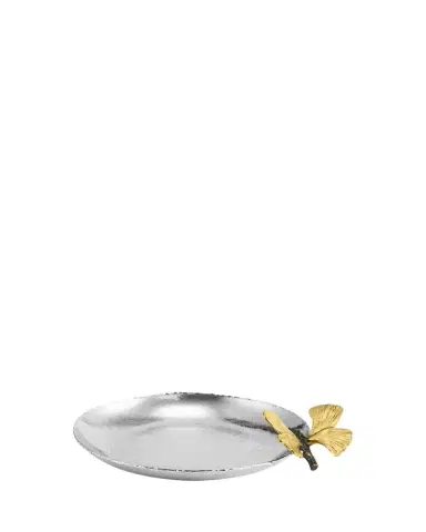 Michael Aram Butterfly Ginkgo Round Trinket Tray | Thumbnail 1