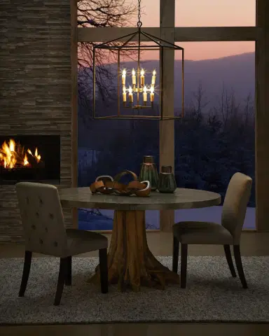 Regina Andrew Wooden Links Centerpiece | Thumbnail 4