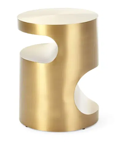 Regina Andrew Nico Brass-Finish Side Table | Thumbnail 2