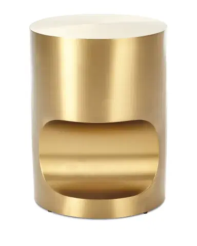 Regina Andrew Nico Brass-Finish Side Table | Thumbnail 3
