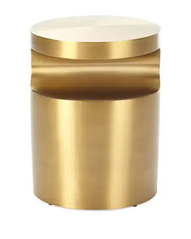 Regina Andrew Nico Brass-Finish Side Table | Thumbnail 4