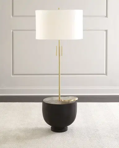 Regina Andrew Theo Ebon Floor Lamp | Thumbnail 2