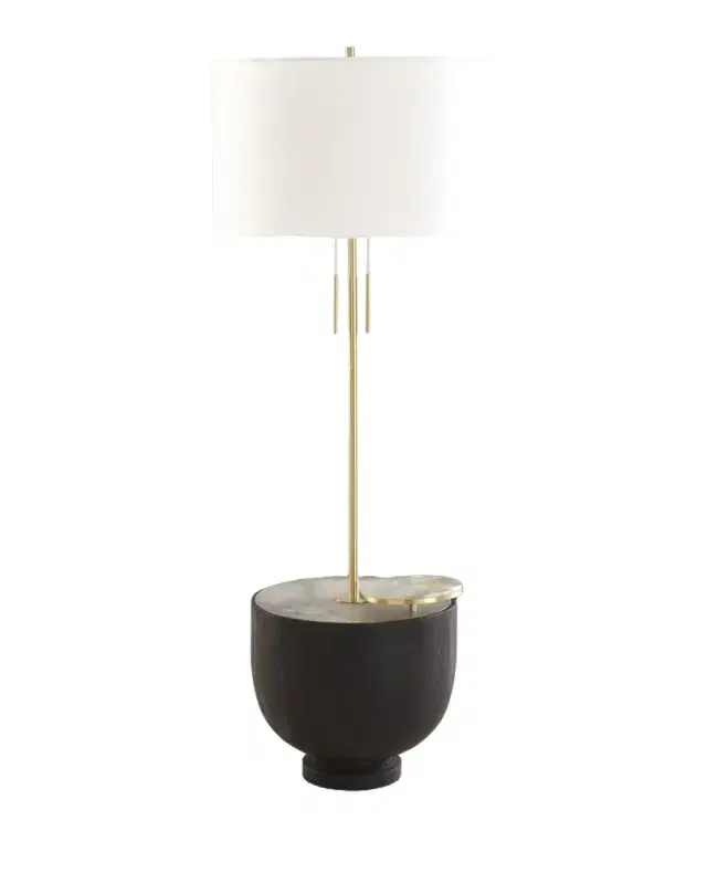 Regina Andrew Theo Ebon Floor Lamp