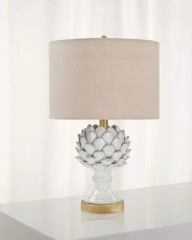 Regina Andrew Leafy Artichoke Ceramic Table Lamp | Thumbnail 1
