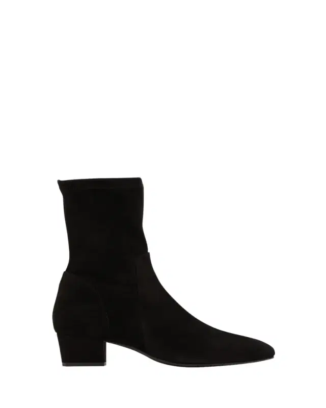 Aquatalia Stassi Stretch Suede Ankle Boots