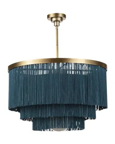 Regina Andrew Cabaret Fringe Chandelier | Thumbnail 1