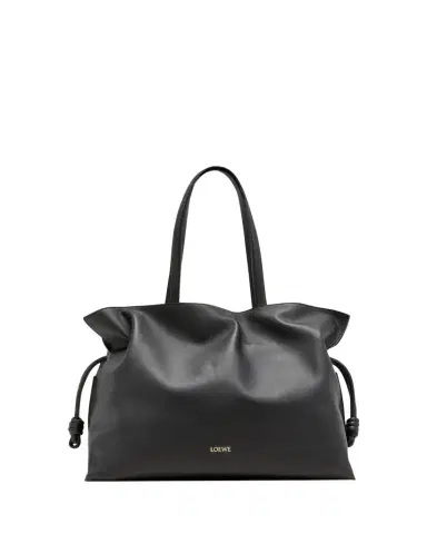 Loewe Flamenco XL Tote Bag in Napa Leather with Golden Foil Anagram | Thumbnail 1 Loewe Flamenco XL Tote Bag in Napa Leather with Golden Foil Anagram | Thumbnail 1