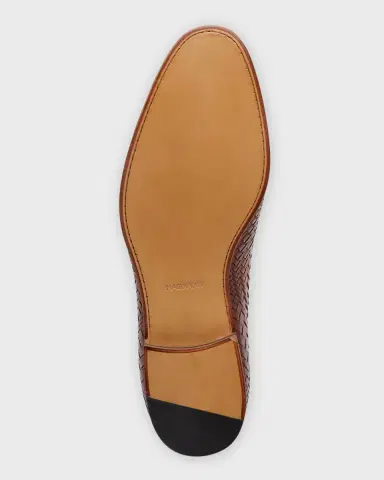 Magnanni Men's Herrera Woven Burnish Loafers | Thumbnail 7