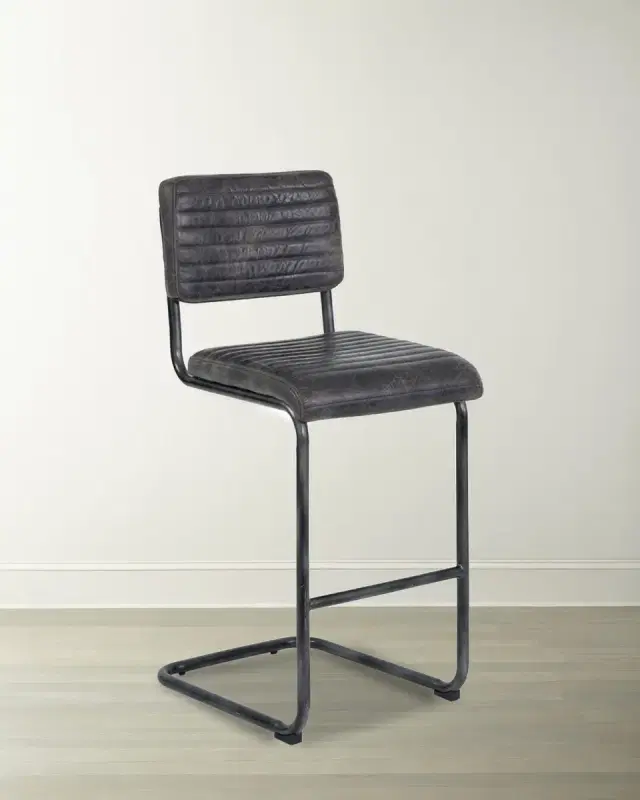 Regina Andrew Dylan Leather Bar Stool 30"