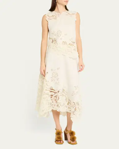 Ulla Johnson Marlis Lace Embroidered Top | Thumbnail 2
