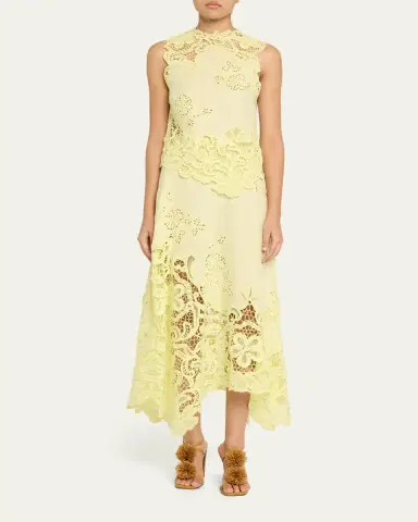 Ulla Johnson Marlis Lace Embroidered Top | Thumbnail 6