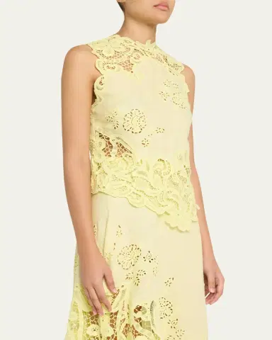 Ulla Johnson Marlis Lace Embroidered Top | Thumbnail 8