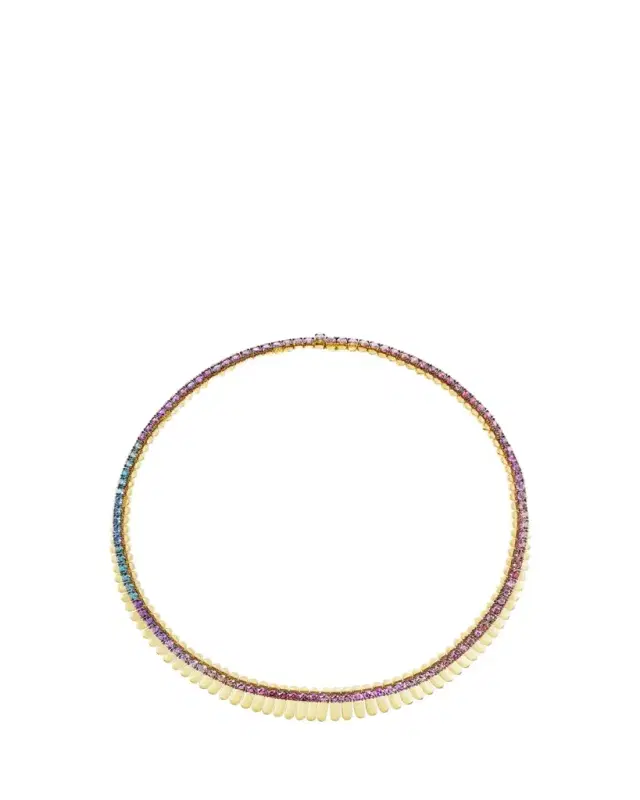 Emily P. Wheeler 18K Yellow Gold Painted Desert Necklace
