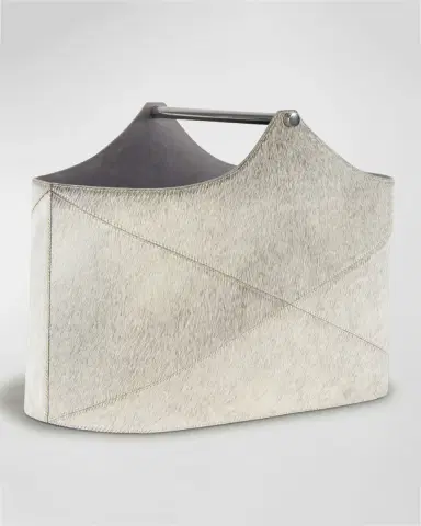 Regina Andrew Andres Hair On Hide Basket | Thumbnail 2 Regina Andrew Andres Hair On Hide Basket | Thumbnail 2