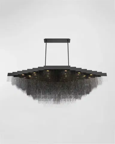 Eurofase Bloomfield 28-Light Chandelier - 73" | Thumbnail 3