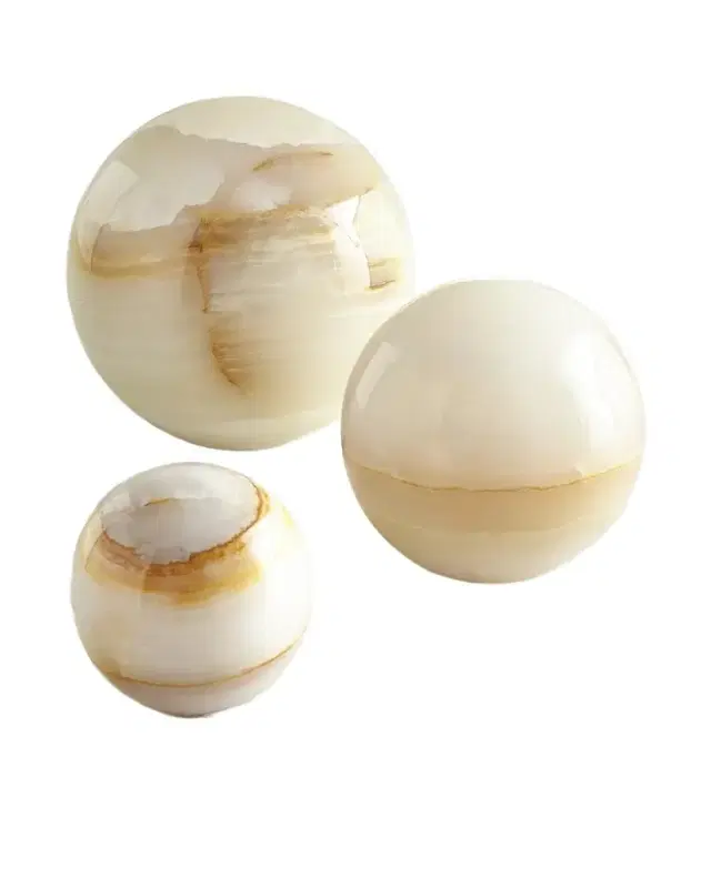 Regina Andrew Jade Spheres, Set of 3