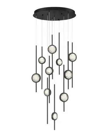 Eurofase Barletta 10-Light Chandelier - 24" | Thumbnail 1