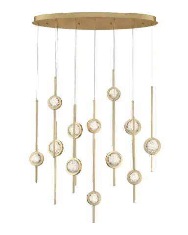 Eurofase Barletta 12-Light Chandelier - 37.5" | Thumbnail 3 Eurofase Barletta 12-Light Chandelier - 37.5" | Thumbnail 3