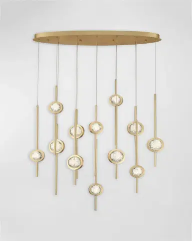 Eurofase Barletta 12-Light Chandelier - 37.5" | Thumbnail 4 Eurofase Barletta 12-Light Chandelier - 37.5" | Thumbnail 4