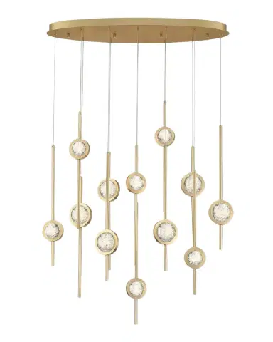 Eurofase Barletta 12-Light Chandelier - 37.5" | Thumbnail 1 Eurofase Barletta 12-Light Chandelier - 37.5" | Thumbnail 1