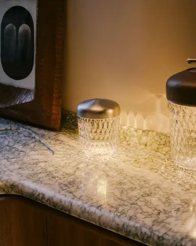 Saint Louis Crystal Folia Mini Portable Lamp | Thumbnail 4 Saint Louis Crystal Folia Mini Portable Lamp | Thumbnail 4