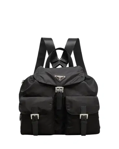 Prada Vela Medium Recycled Nylon Backpack | Thumbnail 1