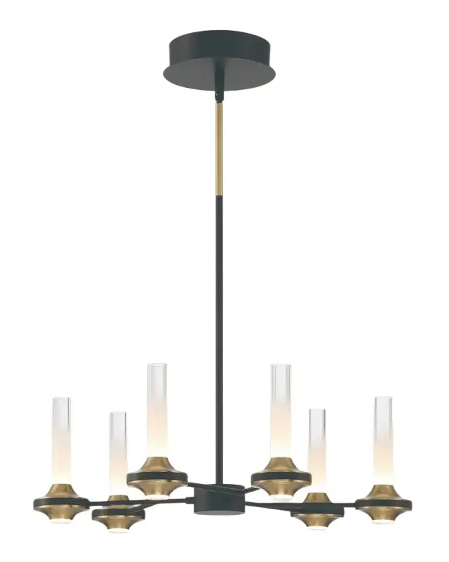 Eurofase Torcia LED Chandelier, 24.3"
