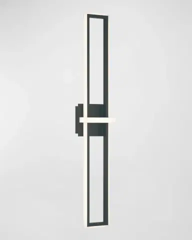 Eurofase Bordo LED Sconce in Black, 35.5" | Thumbnail 2 Eurofase Bordo LED Sconce in Black, 35.5" | Thumbnail 2