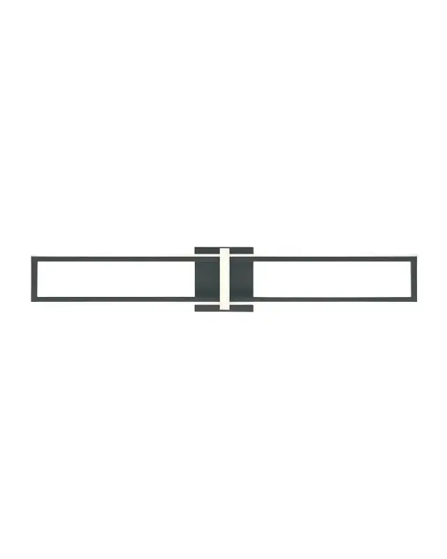 Eurofase Bordo LED Sconce in Black, 35.5"