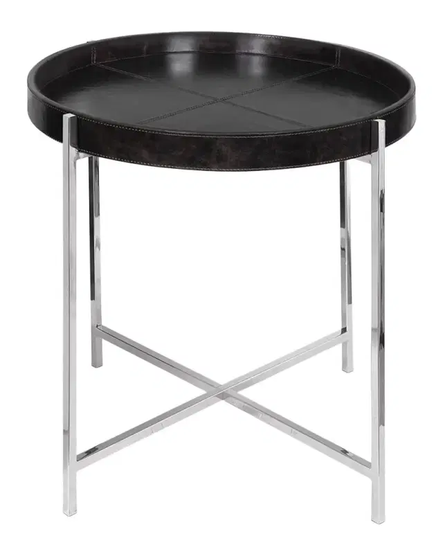 Regina Andrew Derby Leather Tray Table