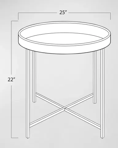 Regina Andrew Derby Leather Tray Table | Thumbnail 5 Regina Andrew Derby Leather Tray Table | Thumbnail 5