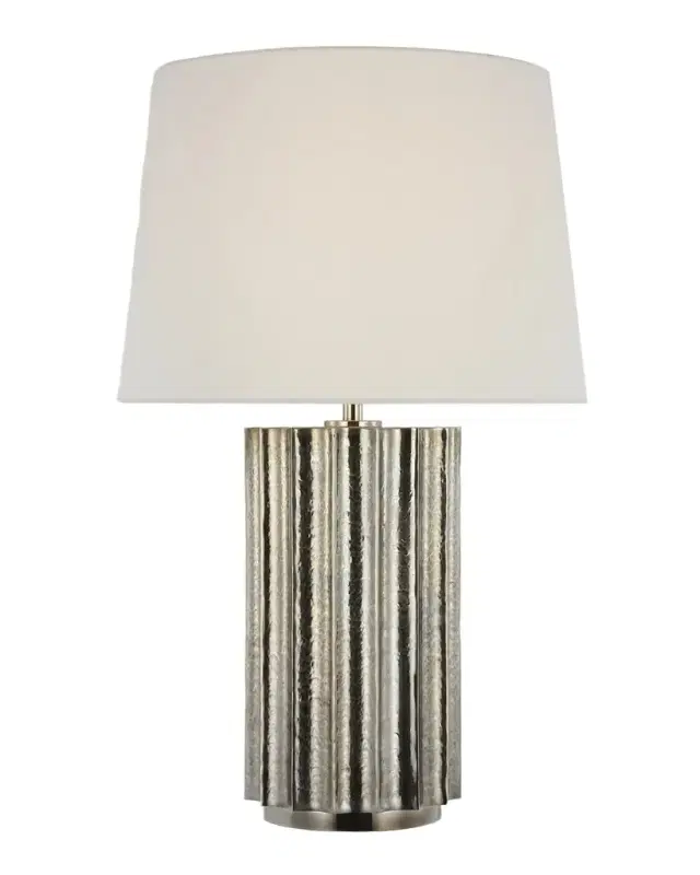 Visual Comfort Signature Kolber Table Lamp With Linen Shade by Ralph Lauren