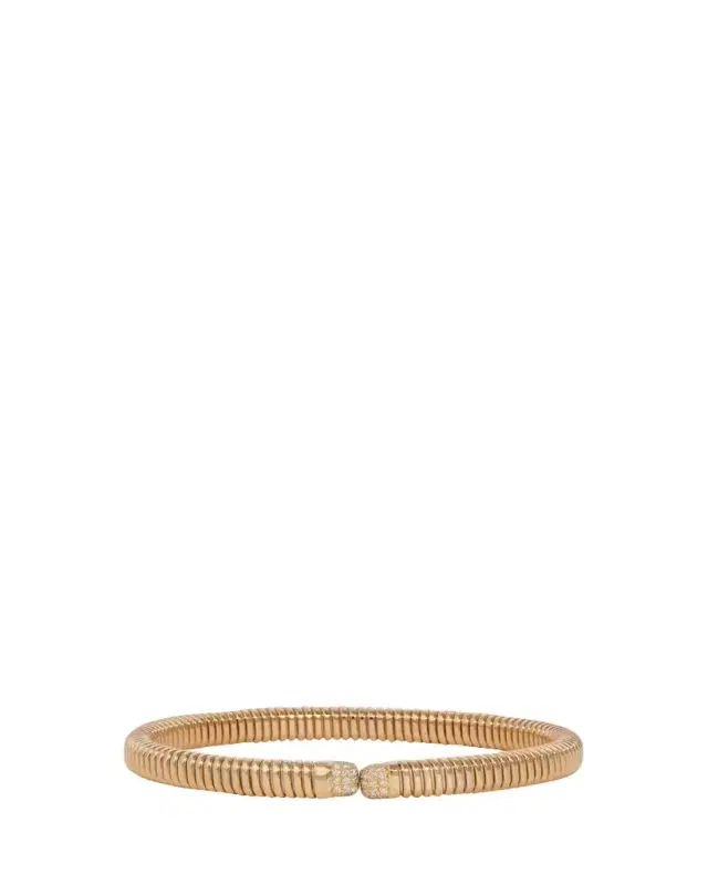 Sidney Garber 18K Yellow Gold Diamond Bettina Bracelet
