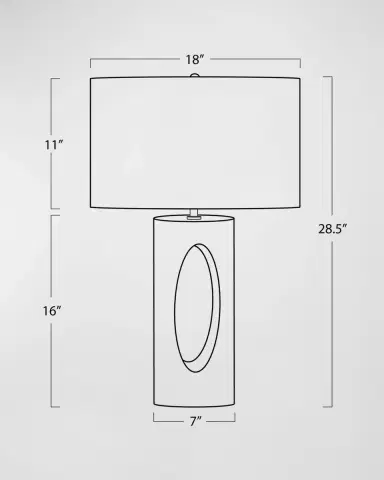 Regina Andrew Portia Marble Table Lamp | Thumbnail 5 Regina Andrew Portia Marble Table Lamp | Thumbnail 5