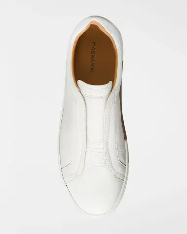 Magnanni Men's Gasol Leather Slip-On Sneakers | Thumbnail 2