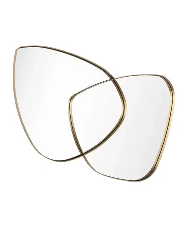 Regina Andrew Harmony Mirror (Natural Brass)