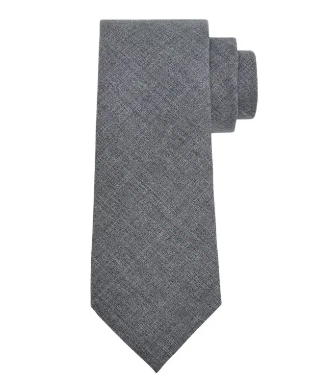 Brunello Cucinelli Men 's Lightweight Wool Solid Tie