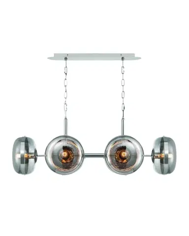 Eurofase Nottingham 6-Light Chandelier In Nickel | Thumbnail 1 Eurofase Nottingham 6-Light Chandelier In Nickel | Thumbnail 1