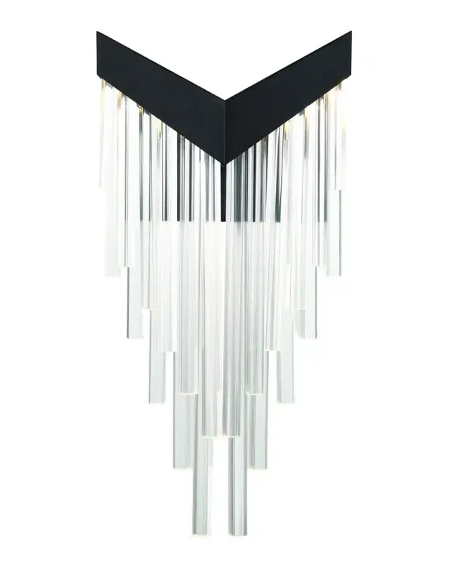 Eurofase Vivien 1-Light LED Black Sconce