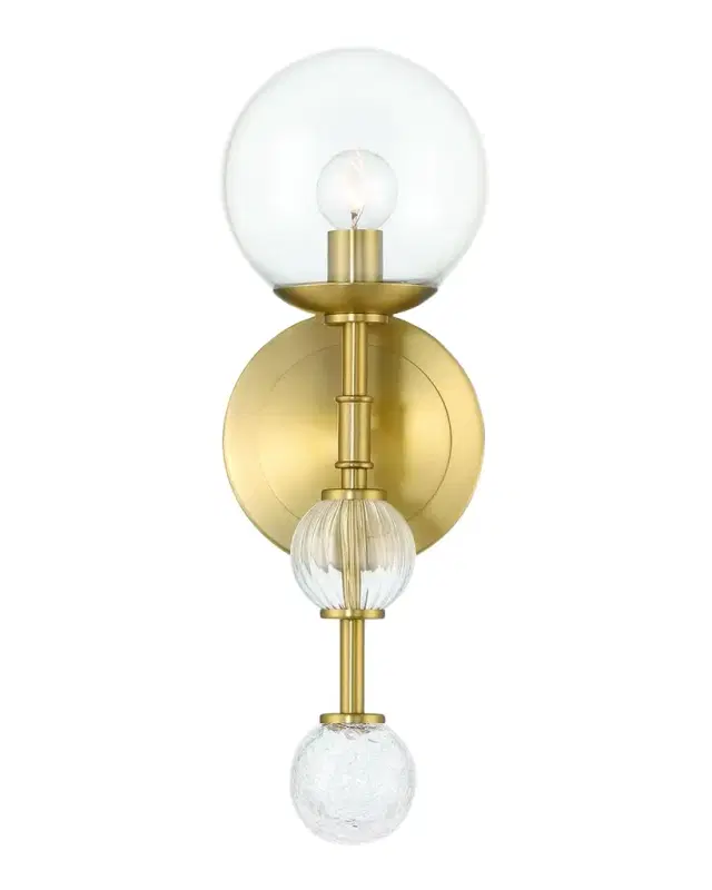 Eurofase Traiton 1-Light Golden Wall Sconce